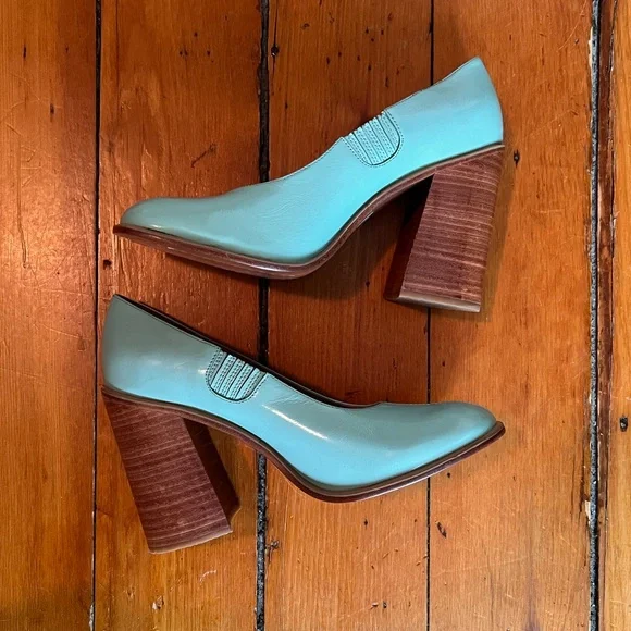RACHEL COMEY Sugar Pump in Mint - Picture 5 of 6